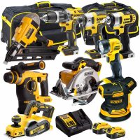 18V 9 Piece Power Tool Kit with 2 x 5.0Ah Batteries T4TKIT-945:18V - Dewalt