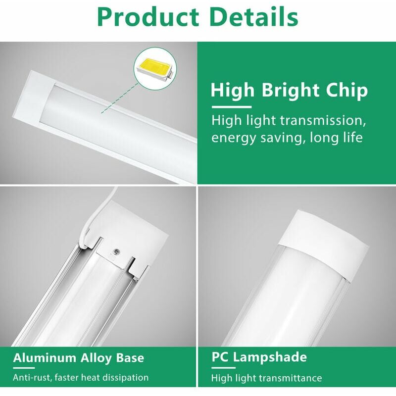 18W Led Closet Light Kitchens LED Night Light Suitable for Cabinets1 Pack Dimmable with 3 Colors Portable Hallways