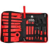 19pcs Auto Car Audio Radio Interior Door Panel diy Plastic Demolition Installation Pry Tool Repair Hand Tools Kit Screwdriver Keys Pliers Remover
