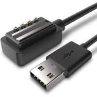 1PC, Charger Compatible with S-un-to 9, D5, Sp-ar-tan U-ltra hr, Sp-ar-tan Sport W-r-ist hr - Magnetic usb Charging Cable 100cm - gps Watch