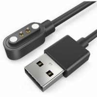 1PC,Magnetic usb Charging Cable,Compatible with SW021 Will-ful etc(Black,1M)