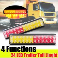 1PCS 24 led Trailer Rear Tail Stop Reverse Indicator Light Lamp 12/24V Truck Boat Ute