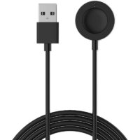 1PC,Smartwatch Rapid Charger Magnetic Compatible with Fo-ssil Gen 6/5/4(Black,1M)