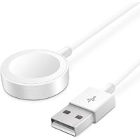 1PC,USB port,Watch Charger Compatible for a-p Watch Charger Charging Cable (White,1M)