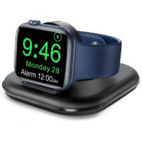 1PC,Watch Charging Stand for a-p Watch, Portable Stand, Magnetic Wireless Charging Dock(Black)