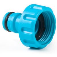 1inch BSP Hozelock Compatibile Threaded Tap Connector With Hose End Connector