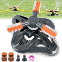1pc Garden Sprinkler, 360 Degree Lawn Sprinkler, Rotating Sprinkler, Automatic Watering Garden Plant Flower Vegetable Irrigation Sprayer