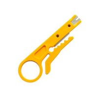 1pcs Cable Stripping Wire Cutter Crimping Tool Multi Stripper Knife Crimping Plier Mini Portable Repair Tool Accessories