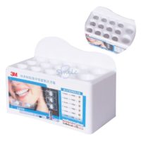 1pcs New Dental Collection Box White Adhesive Resin Syringe Organizer Holderbox Storage box For Dental item Dentist Lab Tools