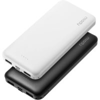 2-Pack 10000mAh Dual usb Portable Charger, Fast Charging Power Bank with usb c Input, Backup Charger for iPhone x, Galaxy S9, Pixel 3 and etc ...