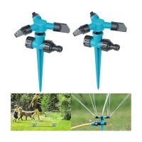 2 Pack 360° Rotating Lawn and Greenhouse Sprinklers