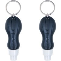 2 Pack Car Window Breaker, Portable 2 in 1 Multi Tool, Window Cutter and Glass Breaker Hammer for Land and Underwater