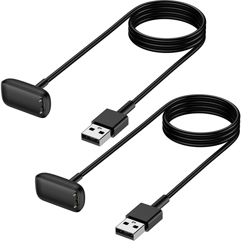 2-Pack Charger, Fast Charging Upgraded Strong Magnet,with Long usb Cord,(50cm)