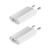2 Pack usb Fast Charger, usb Plug Adapter, Universal Travel usb Wall Charger, Power Adapter Compatible with usb Adapter