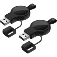 2 Pack,A-P Watch Wireless Charger,Portable Watch Charger,Magnetic Wireless Charging(Black)