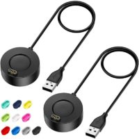 2 Pack,USB Charging Cable Stand Station for 5 5S 5X / Fore-runner 935 SmartWatch(Black,3.3 Ft/1M)