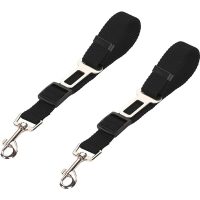 2 Packs Dog Car Harness Dog Seat Belt Adjustable Pet Dog Cat Car Seat Belt