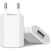 2 Packs) usb Fast Charger Universal usb Plug Adapter (5W 5V 1A) Suitable for Travel Universal Compatibility with iPhone Apple Samsung Galaxy Pixel