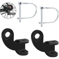 2 Pcs Bike Trailer Coupler Bike Trailer Hook Steel Universal Connector Trailer Hitch Trailer Hitch Adapter for Baby Pet Trailer
