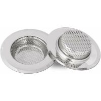 2 Pcs Kitchen Sink Strainer Stainless Steel Sink Strainer Mesh 13Thirteen