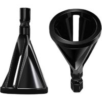 2 Pieces Stainless Steel External Deburring Tool, Deburring External Chamfer Tool Quickly Repairs Remove Burr Stainless Steel Damaged Bolts
