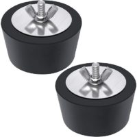 2 Pieces Swimming Pool Winterizing Plugs, Rubber Expansion Gel Plug 38mm/1.5in for Winter Swimming Pool Spa Pipe Fittings Maintenance