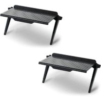 2 Pieces Top Screen Shelf, tv Monitor Shelf, tv Top Shelf, Shelf for Cell Phone Stands, Media Boxes, Game Consoles, Routers and Home