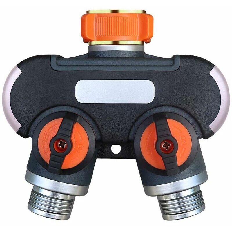 2 Way Garden Water Dispenser, Garden Hose Splitter, Garden Hose Accessory, very suitable for outdoor faucets