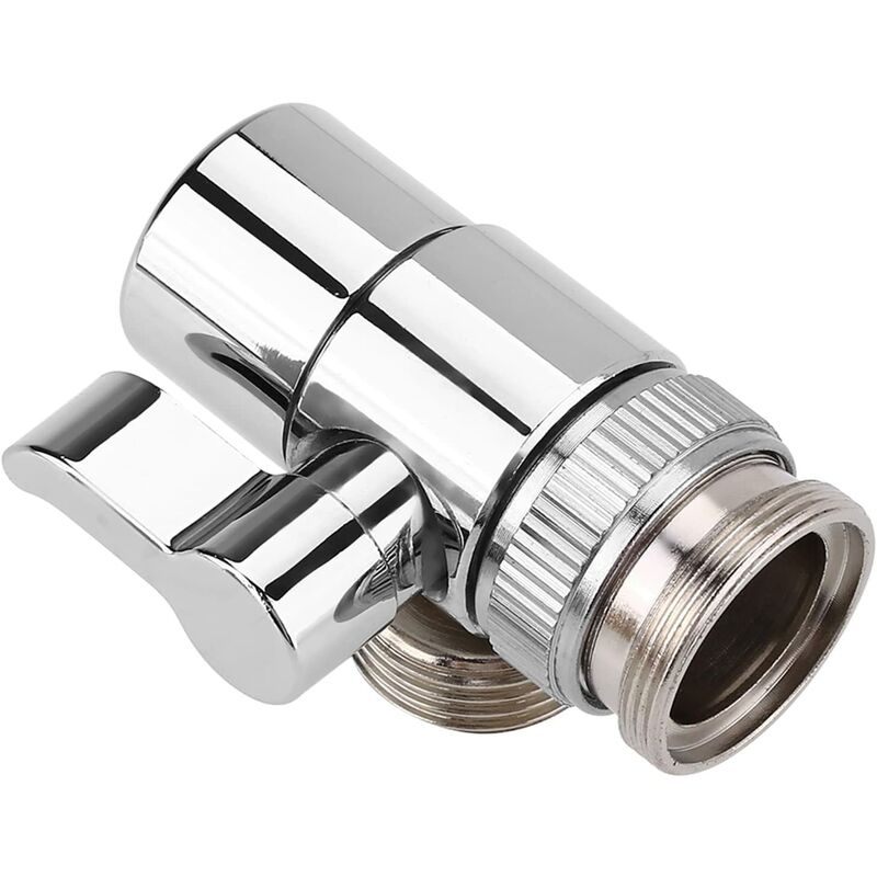 2-Way Hose Connector G1/2 Brass Flexible Hose Adapter Faucet Diverter Garden Tap Replacement Part