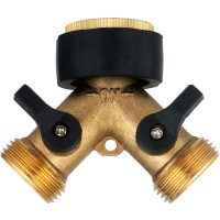 2-Way Y-Distributor for Zulaufschläuche, 3/4 Inch for Connection of 2 Devices