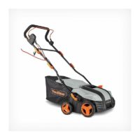 2 in 1 Lawn Scarifier - 1800W Electric Garden Rake with 5 Depth Settings & 55L Collection Box - For Year Round Lawn Maintenance - Vonhaus