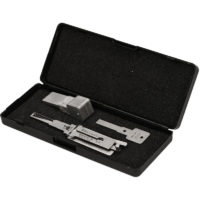 2 in1 Auto Pick & Decoder Kit Multi-Tool for Auto Car Repair (HU66),model:Silver