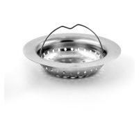 2 pcs Kitchen Sink Strainer with Handle, Stainless Steel Sink Strainer with Handle, Kitchen Sink Grid, 110mm Diameter Easy to Clean