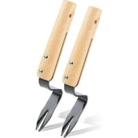 2 pcs hand weeder, manual weeding fork, weeder with handle