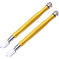 2 pieces cutter Tungsten carbide Center Cemented Carbide Glass Cutter 3-15mm for glass tiles, mirror and ceramic