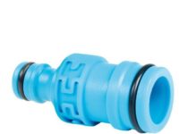 2-way Connector 1' to Standard - 1' 1inch Quick to 1/2' or 3/4' Connect Heavy Duty Hose Syste...