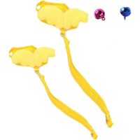 2 x Safe Bell Adjustable Angle Wing Leash Harness for Small Size Ferret Rabbits (m: Chest: 30-50cm/11.81-19.68, Yellow)
