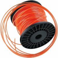 2.4mm x 100m Nylon Trimmer Line,Star Shape Brush Cutter Spool With High Compatibility and Perfect Cutting Performance for Garden Trimmer Accessories