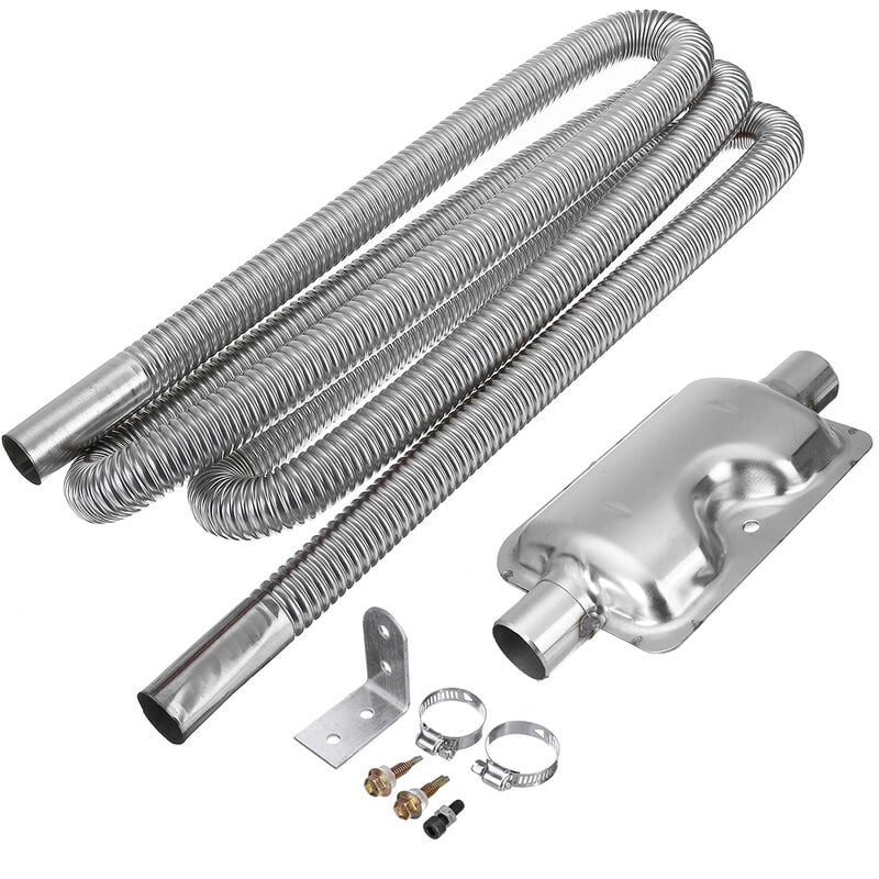2-5m-stainless-steel-exhaust-pipe-hose-w-25mm-silencer-car-parking-air