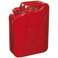 20 Litre Jerry Can - Leak-Proof Bayonet Closure - Fuel Resistant Lining - Red