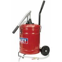 20 Litre Mobile Gear Oil Dispensing Unit - 1.9m Delivery Hose - Lever Pump