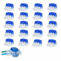 20 PCS Original Resin Gel-Filled Robot Lawn Mower Cable Connectors,T-Audace 314 Waterproof Connectors for Automower Robot Lawn Mower Connectors