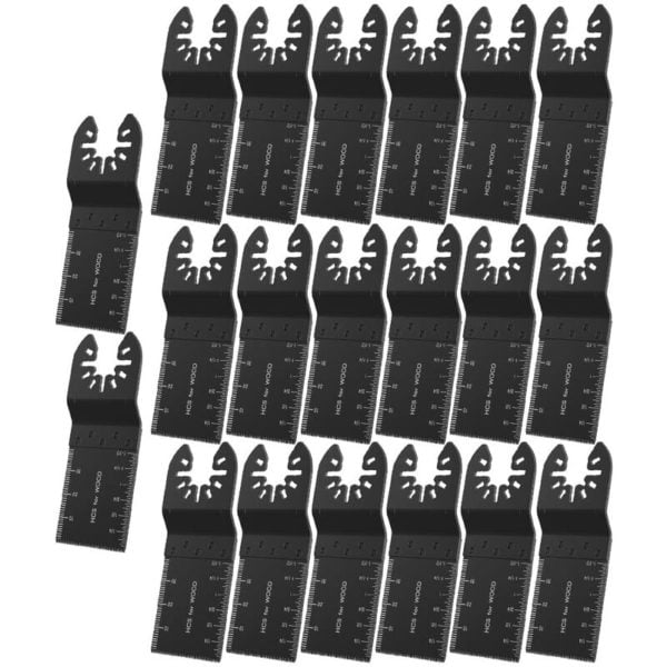 20-Pack Quick Release Oscillating Saw Blades for Bosch Fein Multimaster Porter Rockwell Cable Black Decker Craftsman Multi-Tool