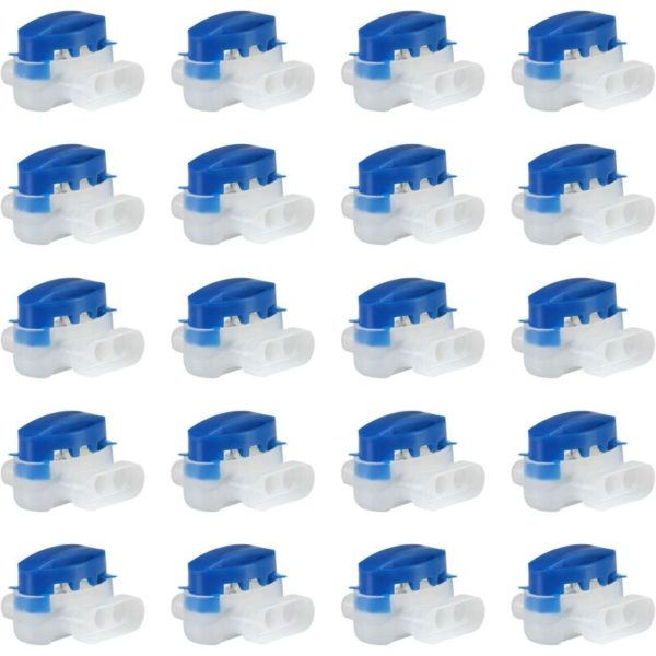 20-Pack Resin-Filled Cable Connectors for Automower Robot Lawn Mower - Langray