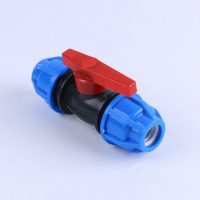 20 mm mdpe pe Ball Valve, muff, Water Pipe Compression Fitting mdpe pe Water Pipe Plastic Compression Reducer Fitting muff 20 x 20 mm Female Adaptor