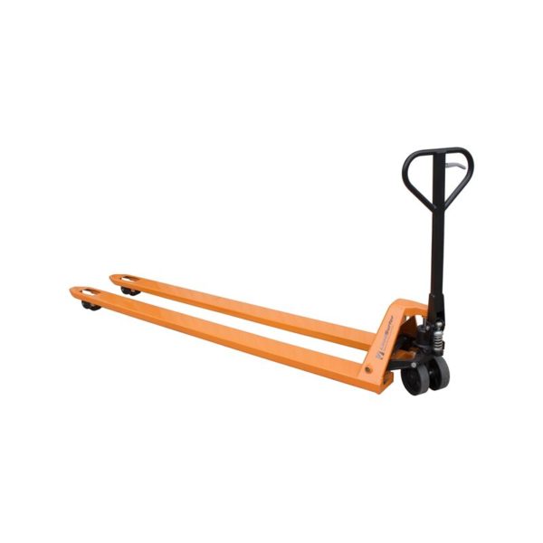 2000kg Extended Extra Long Fork Hand Pump Push Pallet Truck Jack Trolley Fully Assembled 540x2000mm, 1 Year Warranty