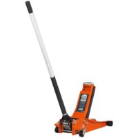 2001LEOR Trolley Jack 2tonne Low Entry Rocket Lift Orange - Sealey
