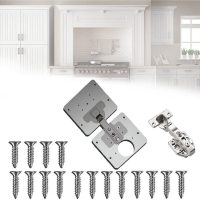 2021 New Hinge Repair Plate for Cabinet Furniture Drawer Window Stainless Steel Plate Repair Accessory Фурнитура Для Мебели