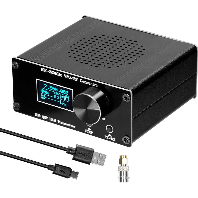 20K-220MHz Superheterodyne Receiver Software Defined Radio HAM QRP Transceiver RF Generator VFO Radio Debugger