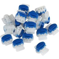 20PCS Cable Connector, 314 Plastic Waterproof Cable Tie for Robotic Lawn Mowers, Gardena Robotic Lawn Mower Cable Connector